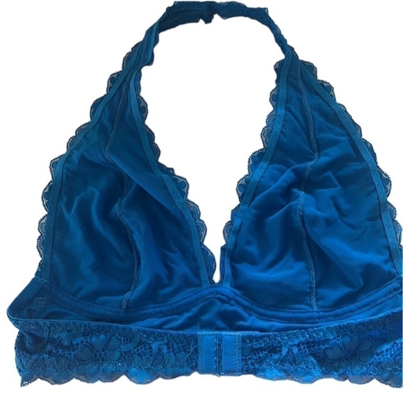 Free People lace halter bralette size small - Picture 2 of 5
